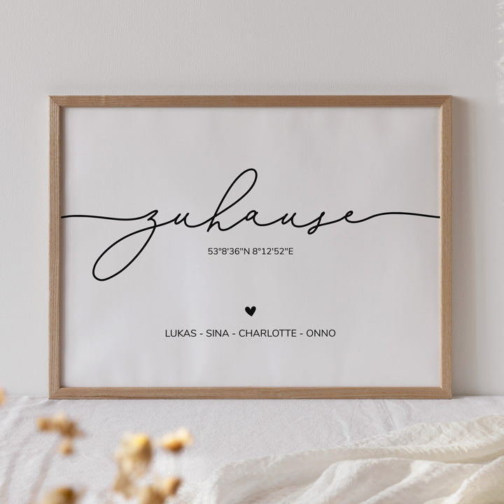 familienposter poster familie