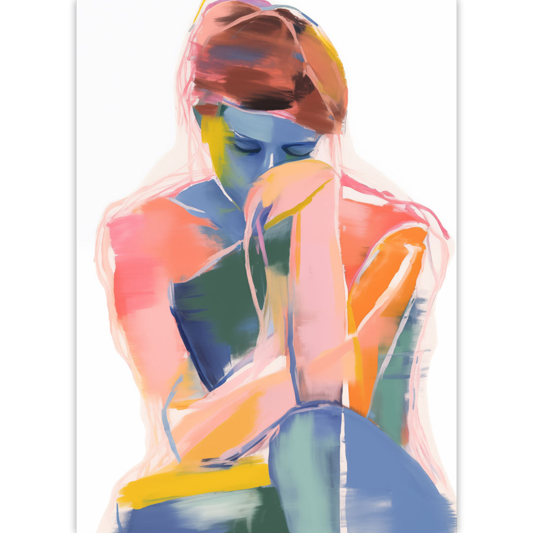 Colorful Muse Poster