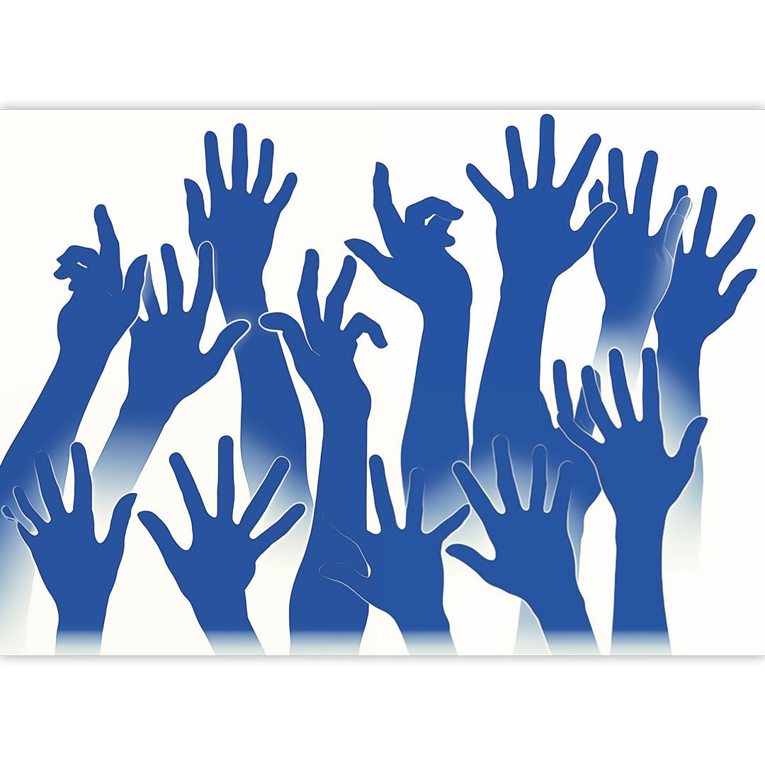 Hands Up Poster