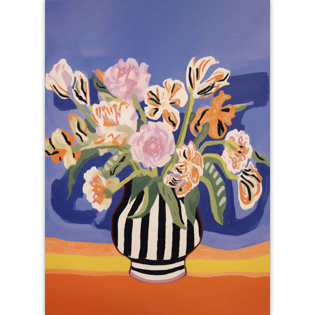 Vibrant Flowers Poster