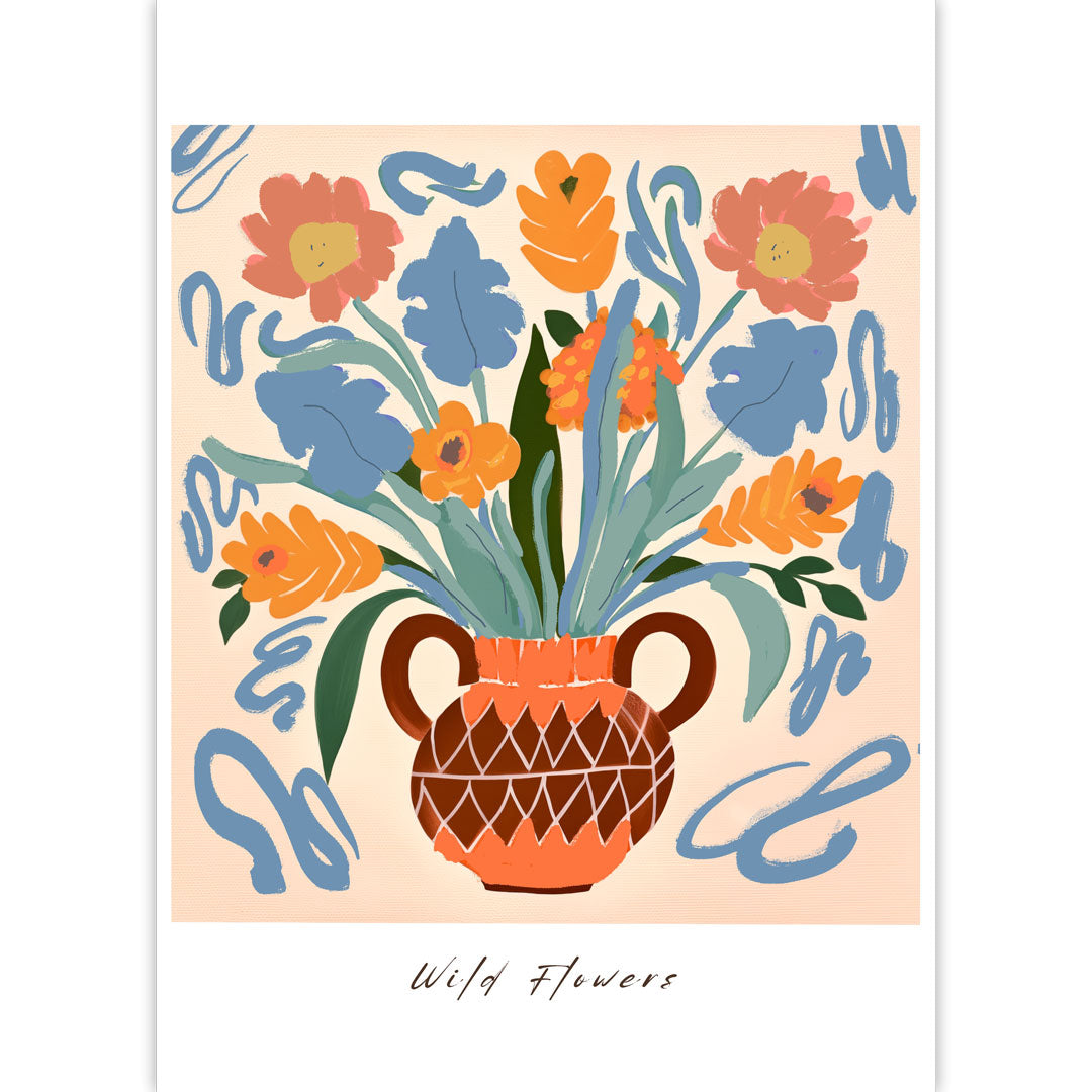 Wild Flowers Poster