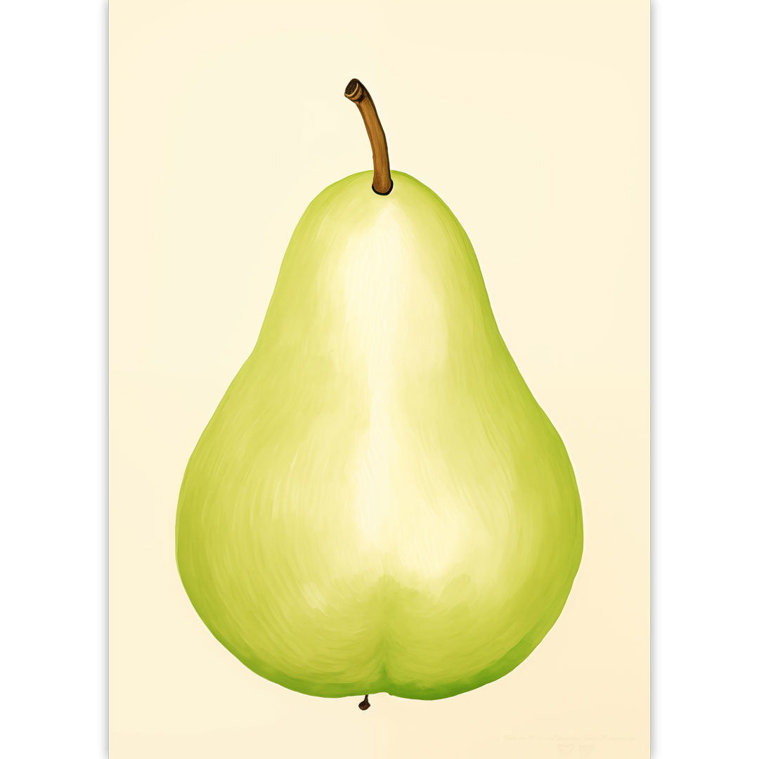 Juicy Pear Poster