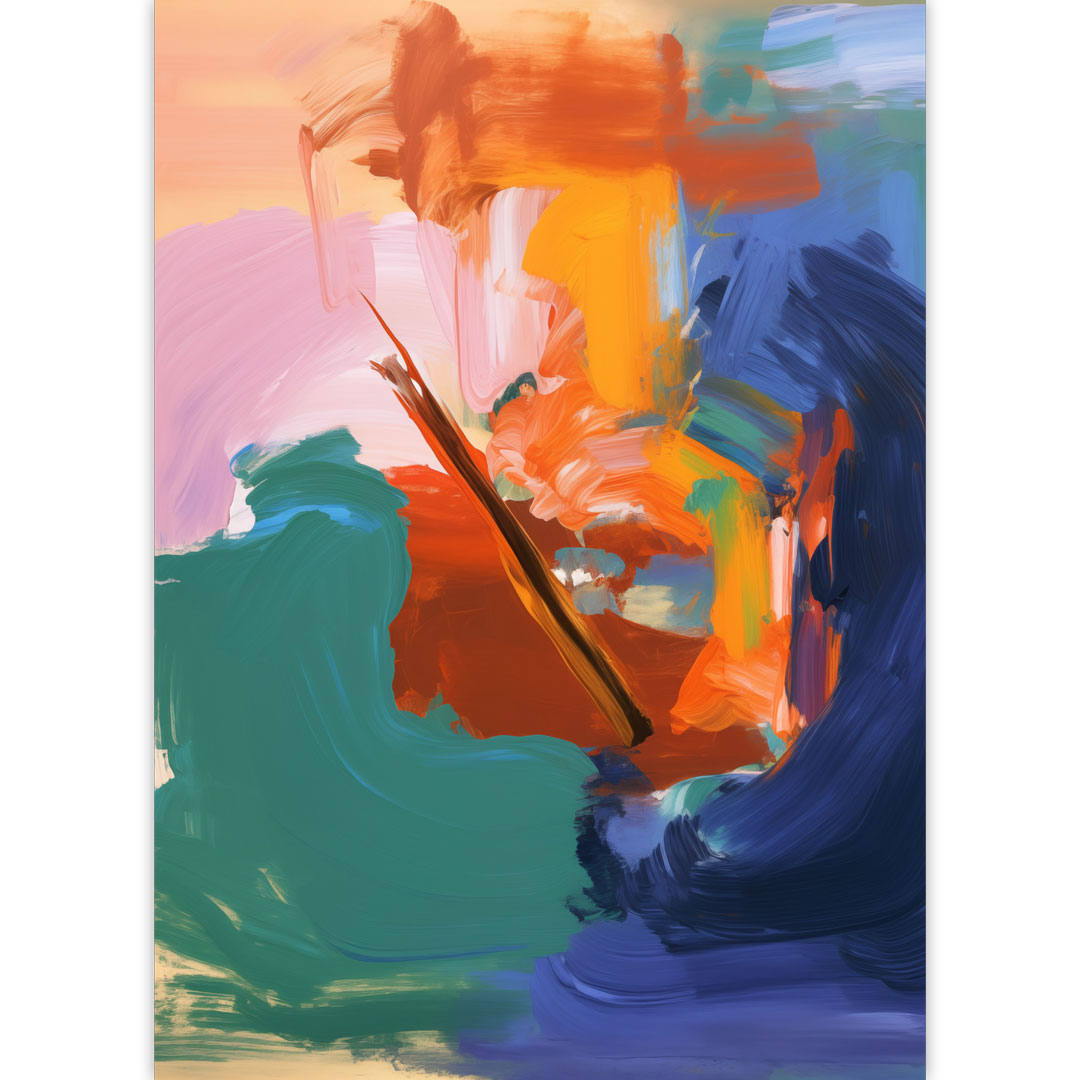 Colorful Composition Poster