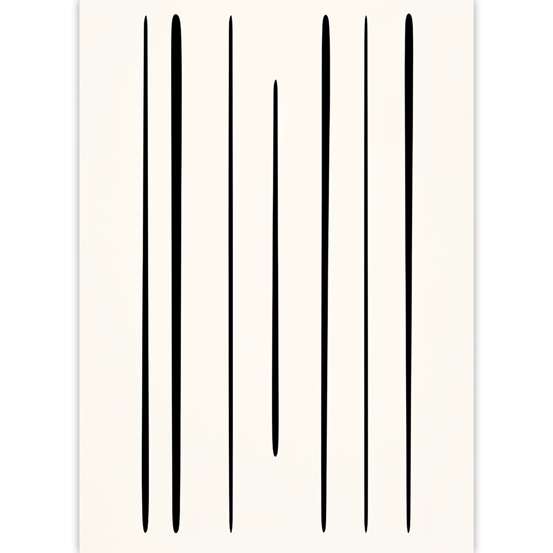 Vertical Lines No2 Poster