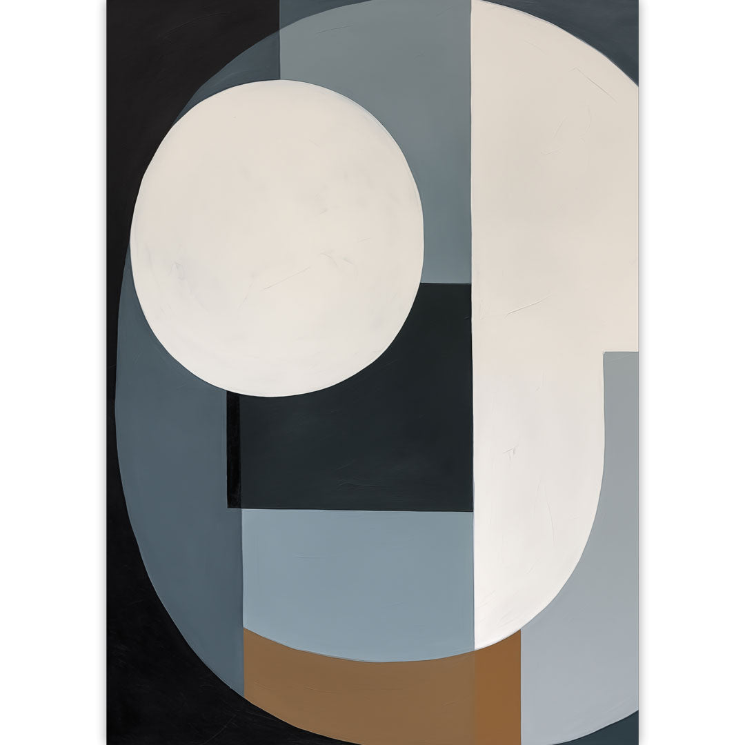 Geometric Abstract Poster