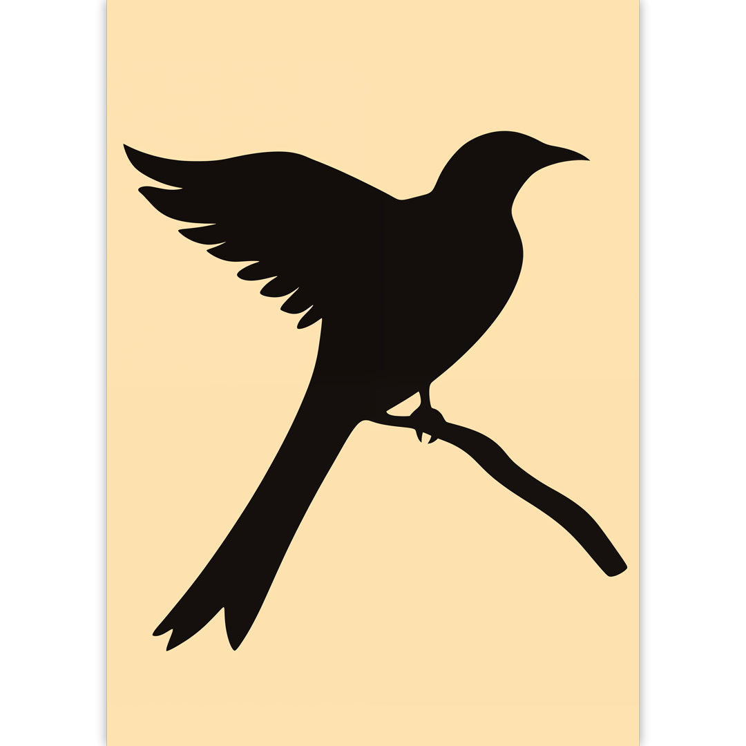 Bird Silhouette Poster