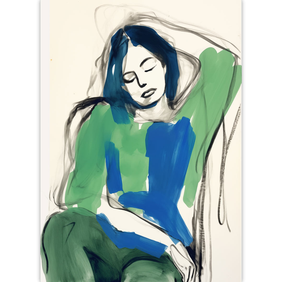 Chilled Woman No2 Poster