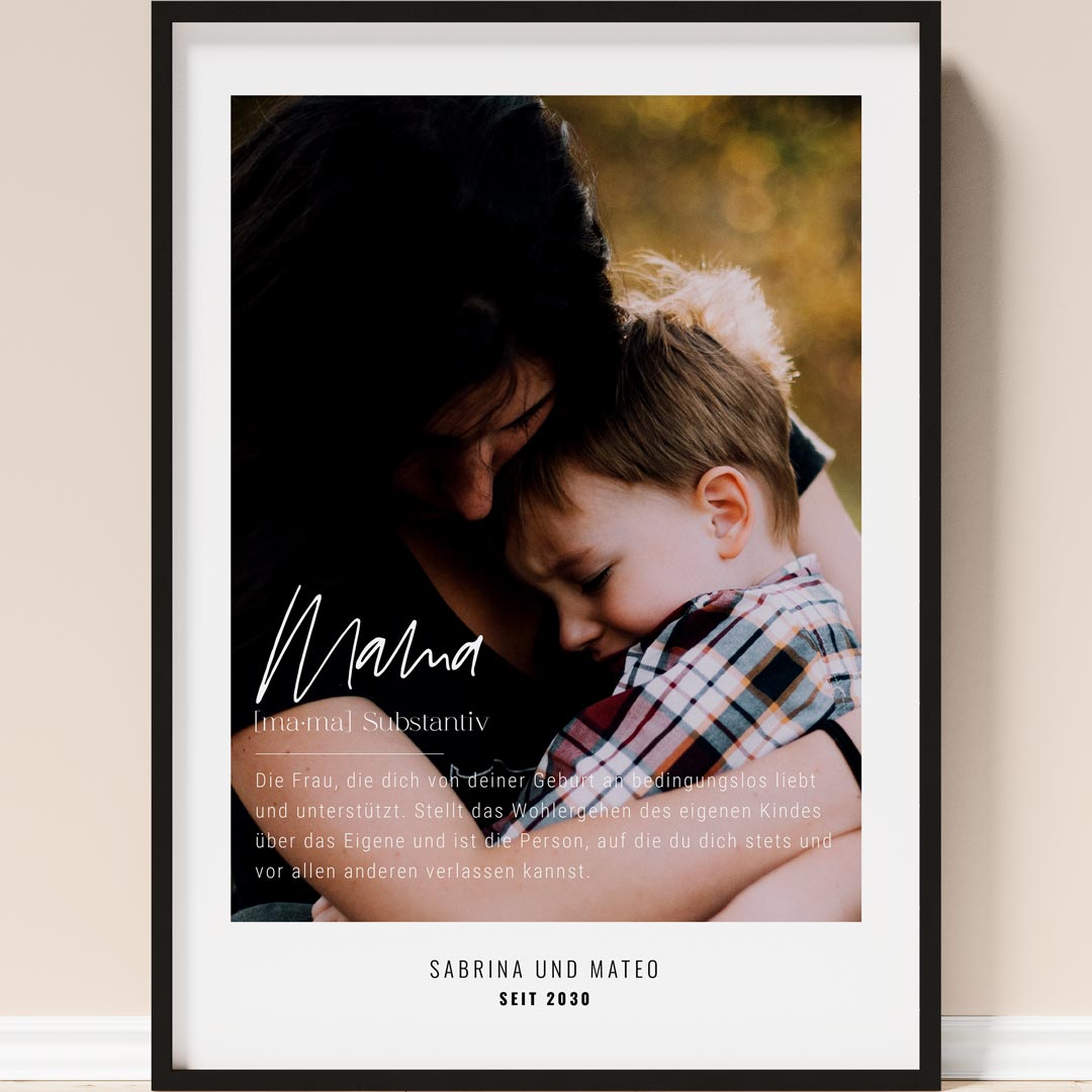 geschenk für mama muttertag bild