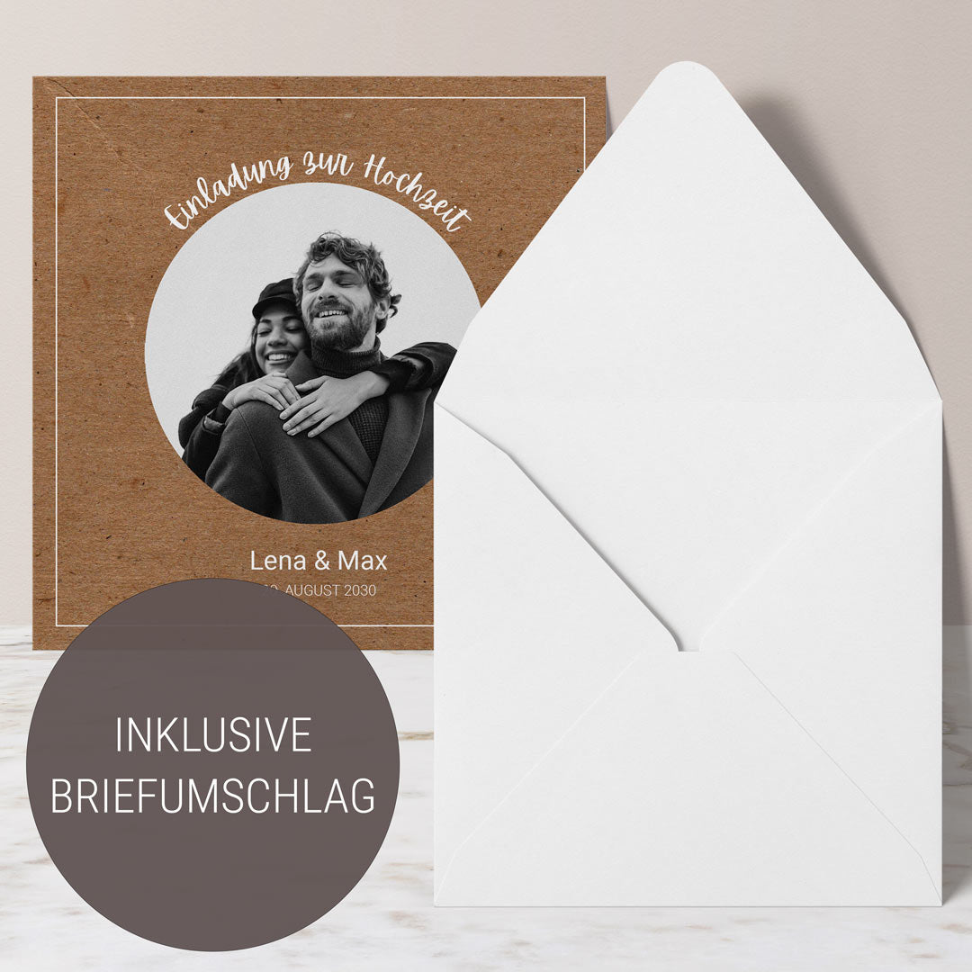 hochzeitseinladung gestalten kalender no1