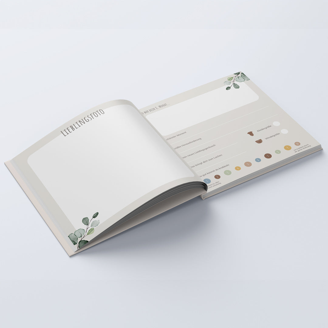 persönliche geschenkidee zur geburt tagebuch