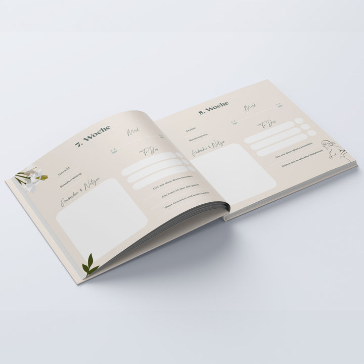 schwangerschaftstagebuch personalisierbar