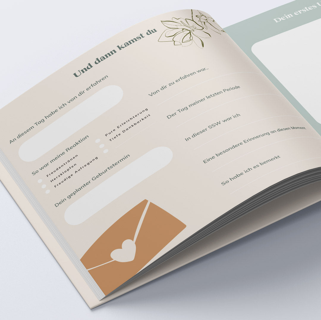 tagebuch für werdende mamas