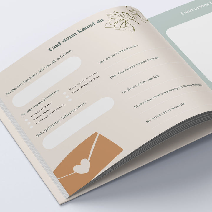 tagebuch für werdende mamas