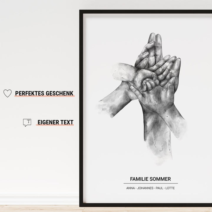 familienposter gestalten
