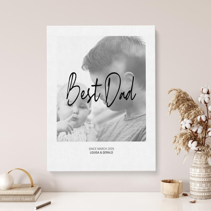 leinwand personalisiert geschenk papa