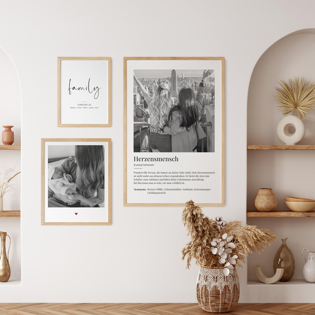 Personalisierte Poster