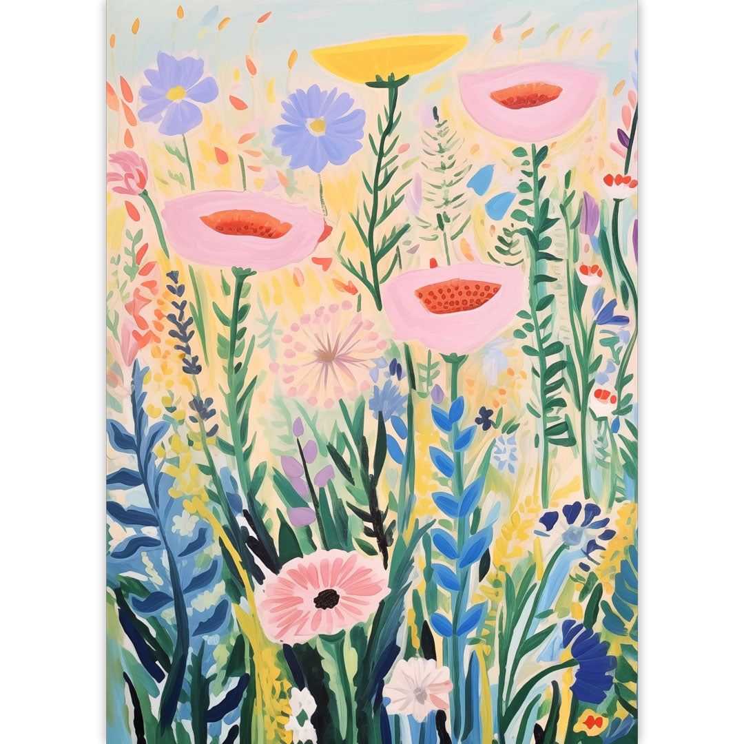 Flower Field Poster