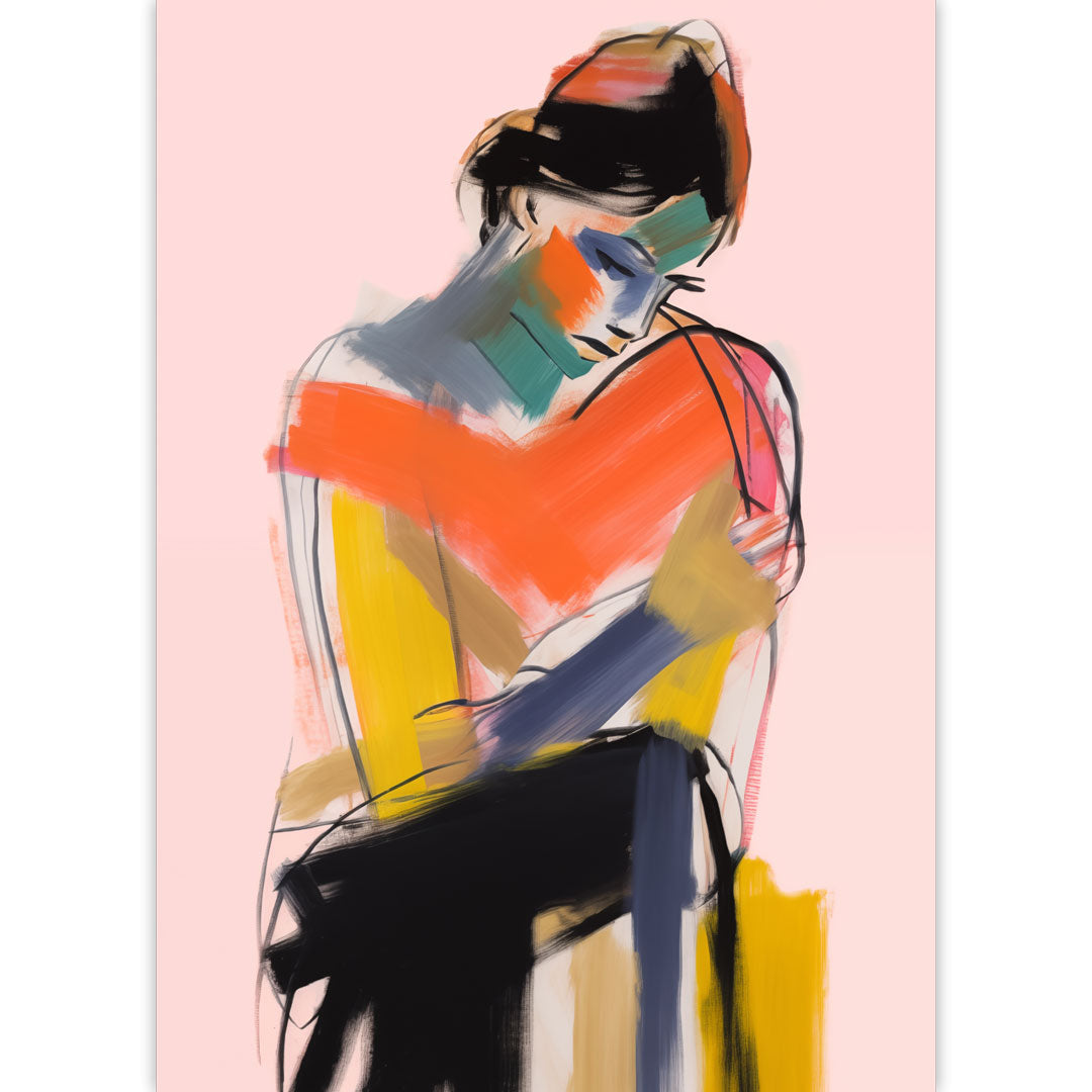Thinking Woman Poster