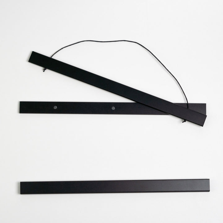 posterleiste schwarz 31cm