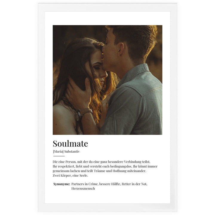 acrylglas personalisiert soulmate