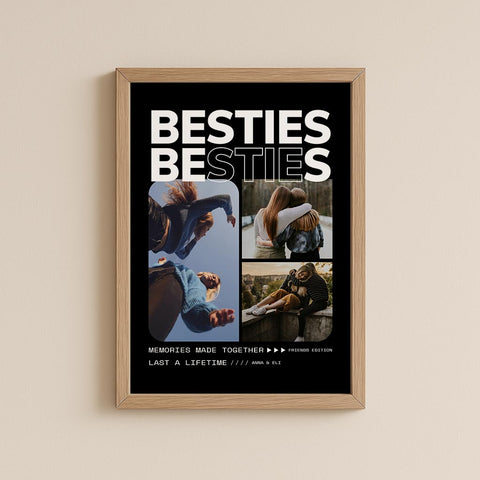 Fotocollage Bestie
