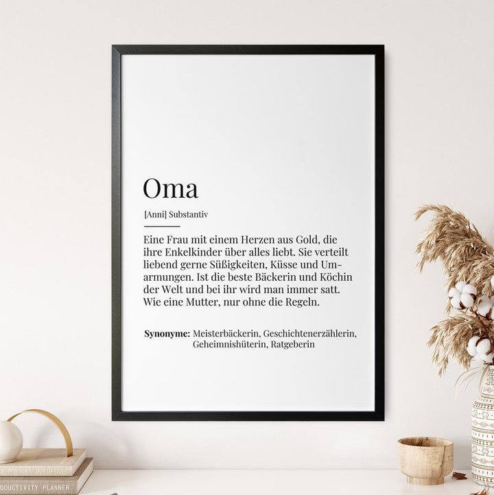definition oma poster
