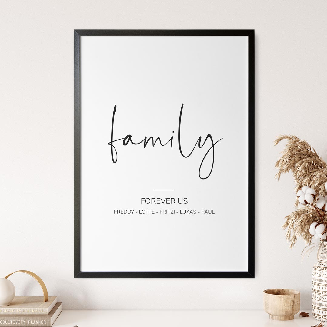 family poster