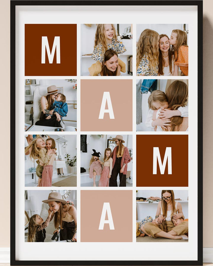collage für mama gestalten