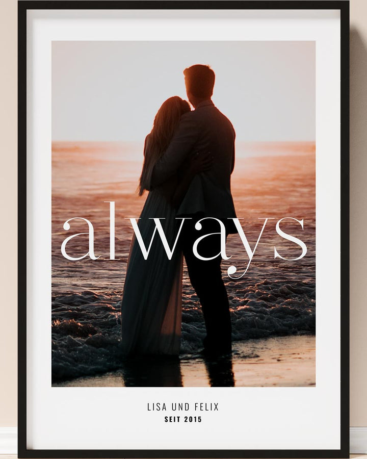partner bild poster always