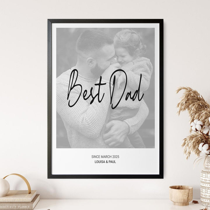 fotoposter papa geschenkidee