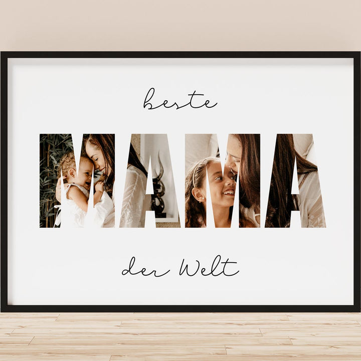 beste mama bild geschenk