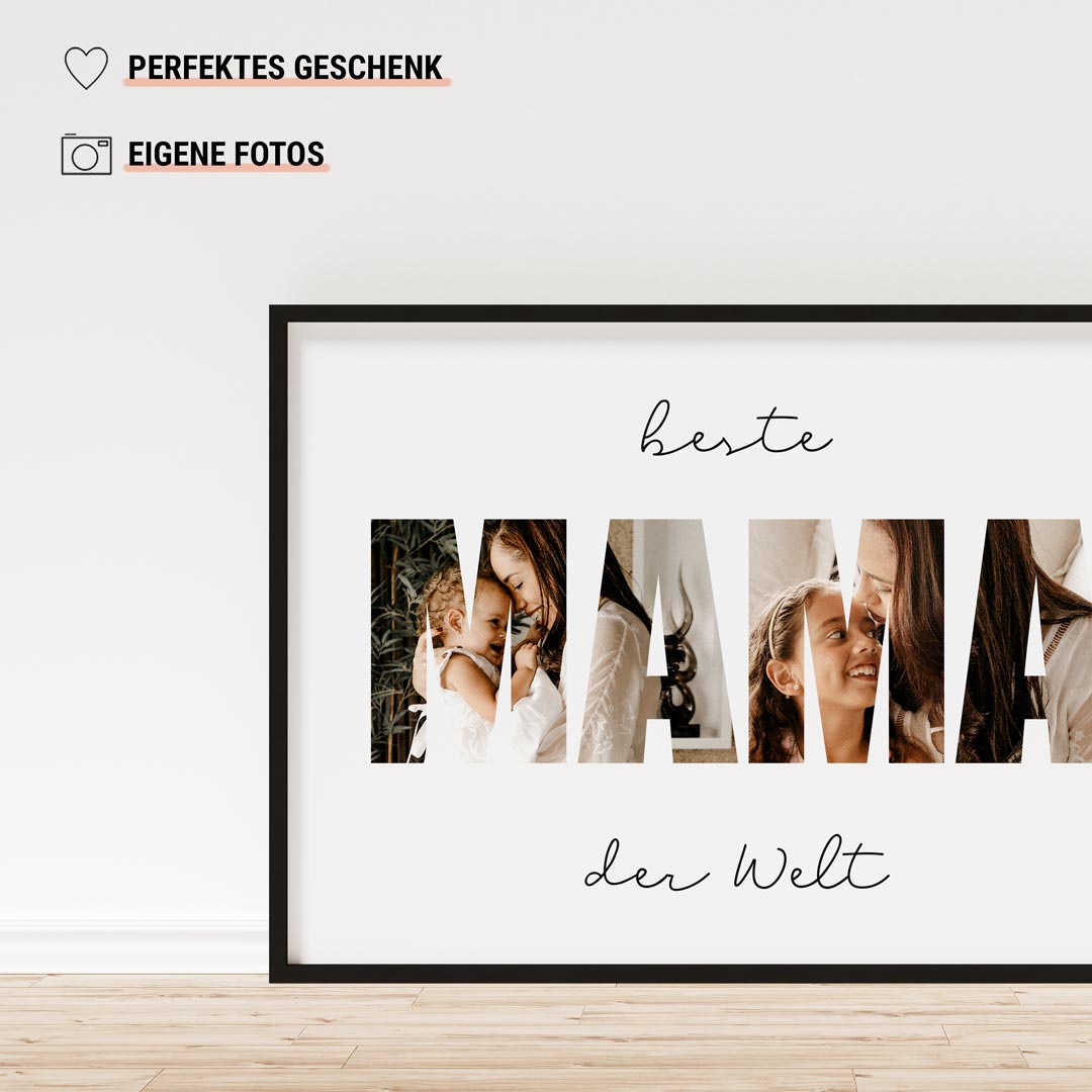 collage mama erstellen geschenk