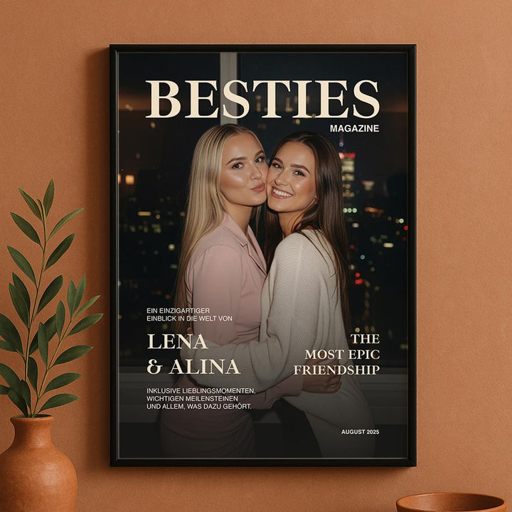 besties magazine cover poster