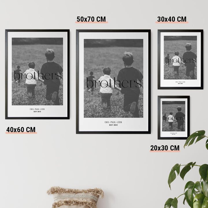 personalisiertes geschenk für zwei brüder