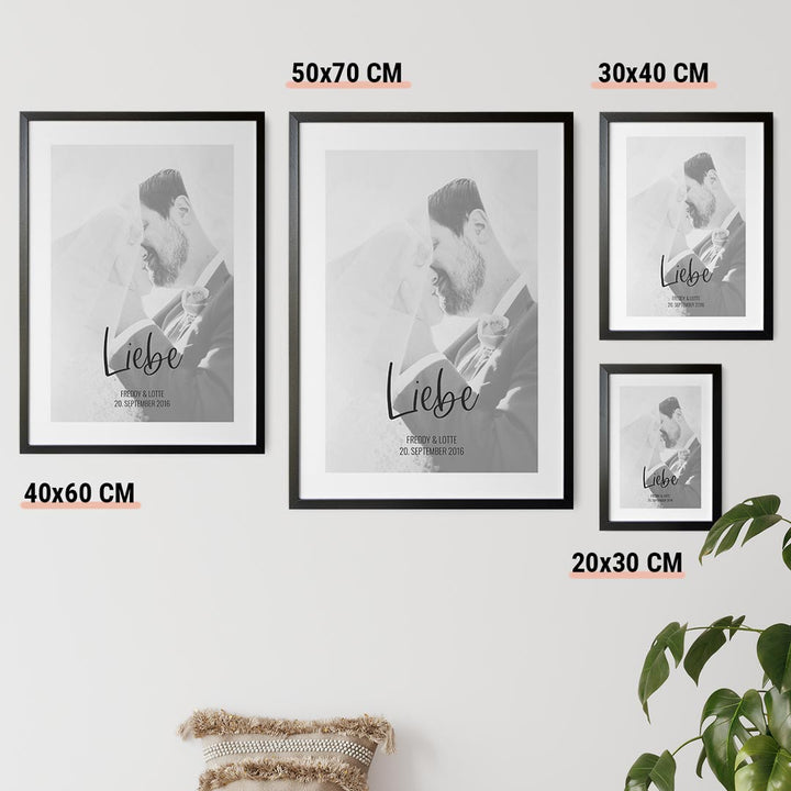geschenk für freundin freund poster