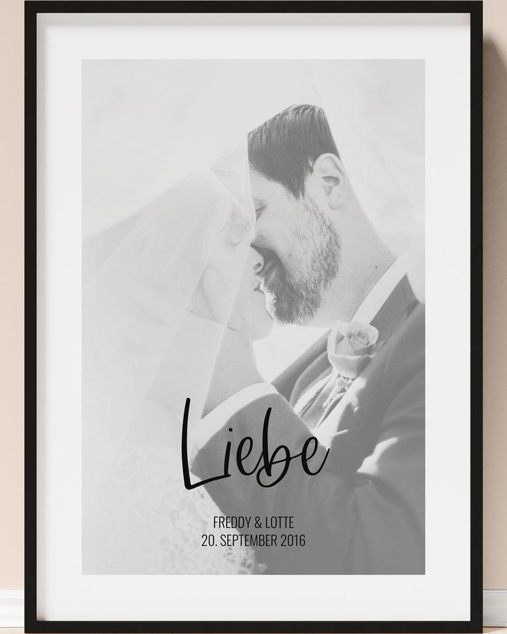liebe love poster hochzeit