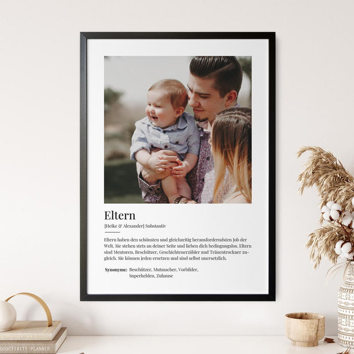 geschenk für eltern personalisiert