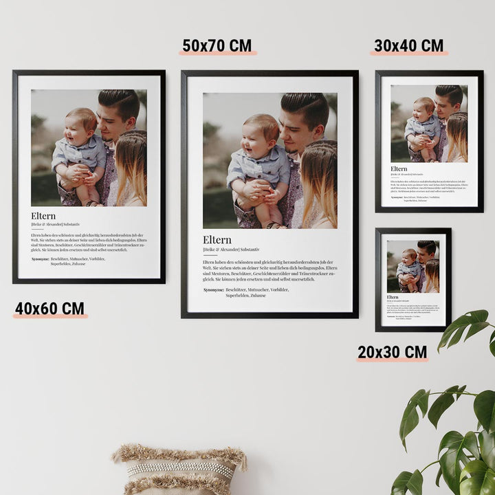 personalisiertes geschenk mama und papa