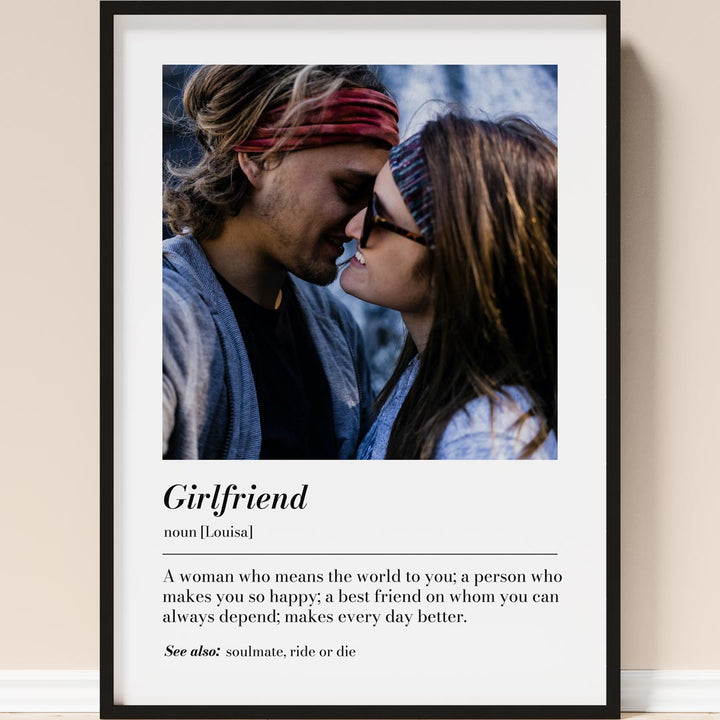 girlfriend poster geschenk