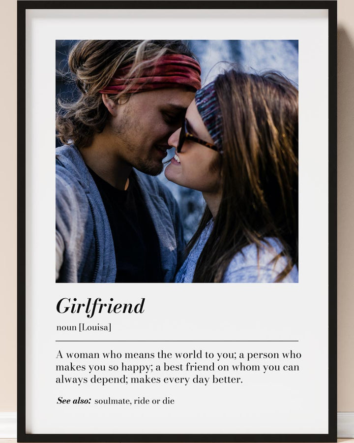 geschenk valentinstag poster girlfriend