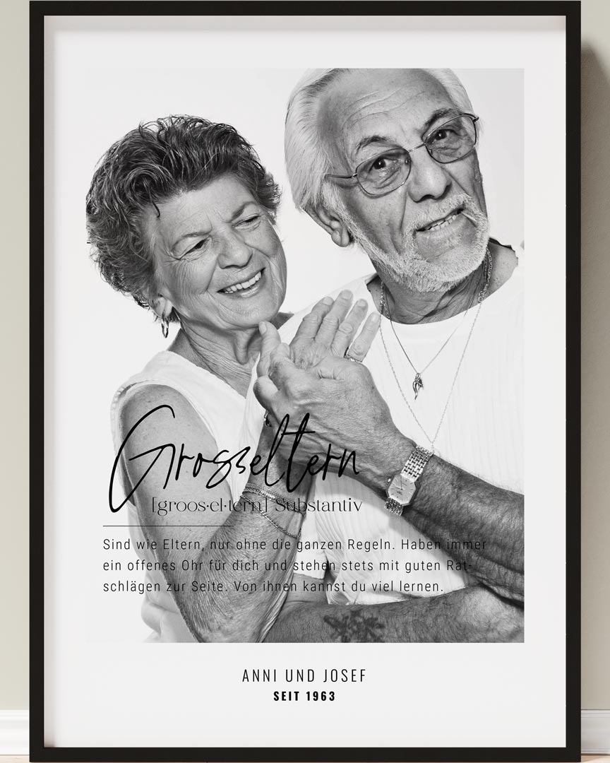 oma opa definition poster