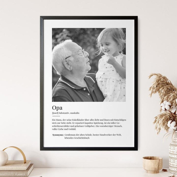 geschenkidee opa bild