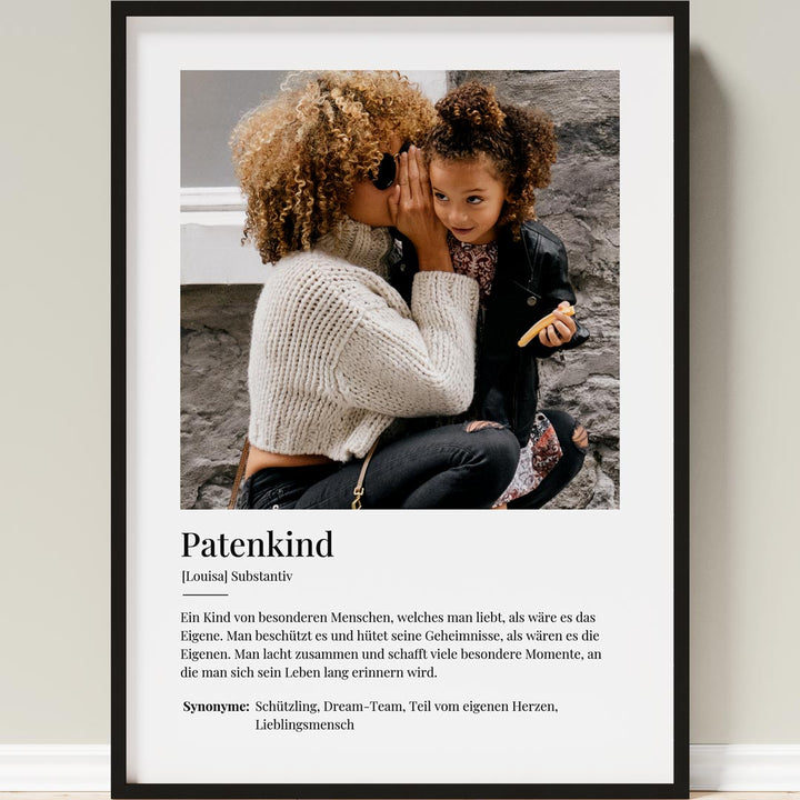 bild patenkind poster