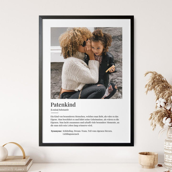 geschenk patenkind definition poster