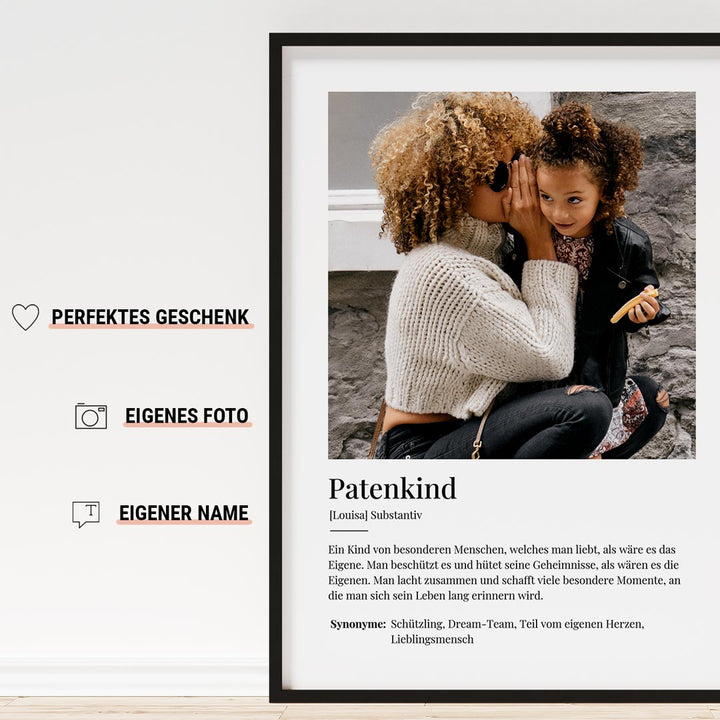 personalisiertes geschenk für patenkind