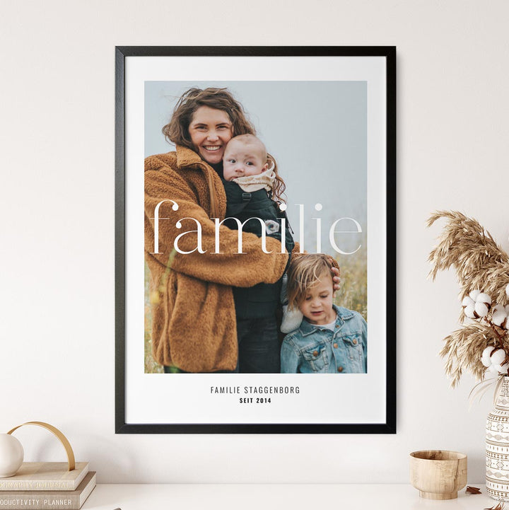 familienposter gestalten
