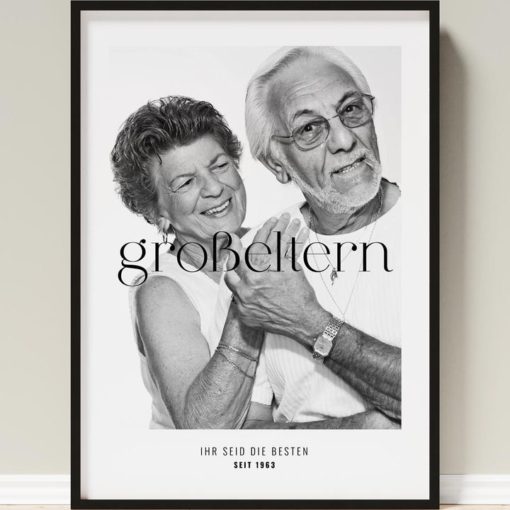 personalisiertes geschenk für oma und opa