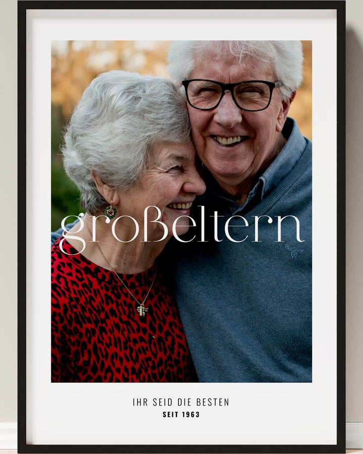 personalisiertes geschenk für großeltern