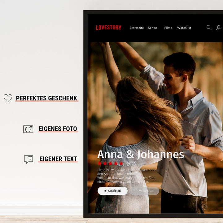 geschenk valentinstag netflix poster