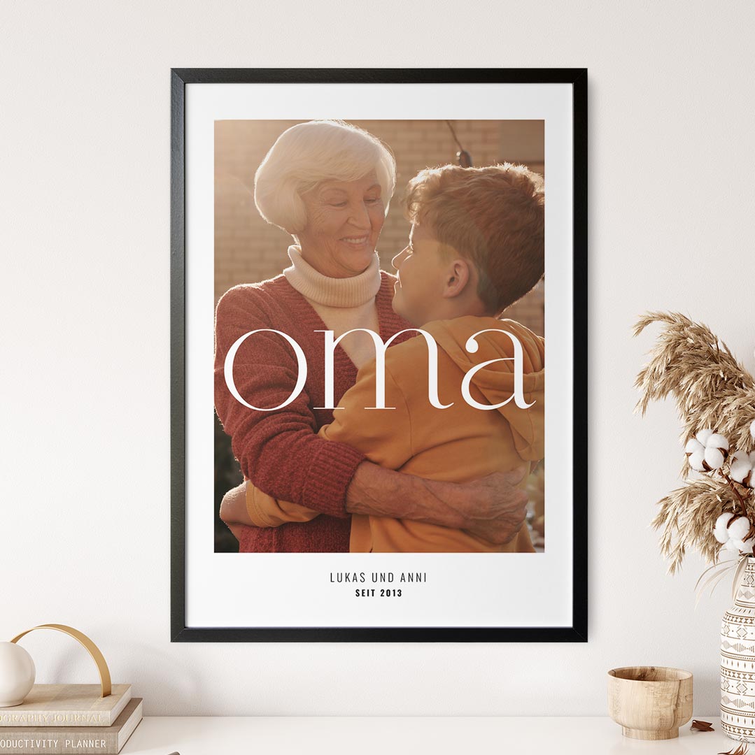 personalisiertes geschenk für oma